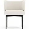 Pack of 4 - Dining Chair - Upholstered in Bouclé Fabric - Loraine image 7