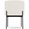 Dining Chair - Upholstered in Bouclé Fabric - Loraine image 7