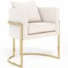 Dining Chair - With armrests - Upholstered in Bouclé Fabric - Giorgia image 7
