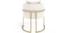 Dining Chair - With armrests - Upholstered in Bouclé Fabric - Giorgia image 7
