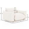 Armchair - Upholstered in Bouclé Fabric - Wers image 7