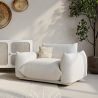 Armchair - Upholstered in Bouclé Fabric - Wers image 7