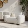 Armchair - Upholstered in Bouclé Fabric - Wers image 7