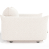 Buy Armchair - Upholstered in Bouclé Fabric - Wers White 61012 home delivery