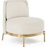 Designer Armchair - Upholstered in Bouclé Fabric - Kanla image 7