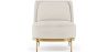 Designer Armchair - Upholstered in Bouclé Fabric - Kanla image 7