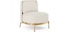 Designer Armchair - Upholstered in Bouclé Fabric - Kanla image 7