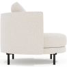 Designer Armchair - Upholstered in Bouclé Fabric - Maura image 7