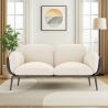 2-Seater Sofa - Upholstered in Bouclé Fabric - Vandan image 7