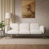 3-Seater Sofa - Upholstered in Bouclé Fabric - Vandan image 7