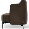 Buy Three-seat Sofa - Velvet Upholstery - Terron Taupe 61026 in the United Kingdom