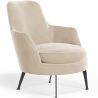 Contemporary Style Upholstered Velvet Design Armchair - Hanneh image 7