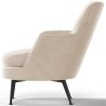 Contemporary Style Upholstered Velvet Design Armchair - Hanneh image 7