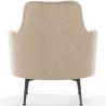 Contemporary Style Upholstered Velvet Design Armchair - Hanneh image 7