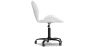 Office Chair with Wheels - Swivel Desk Chair - Upholstered in Faux Leather - Black Wito Frame image 7