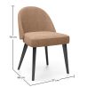 Dining Chair - Upholstered in Velvet - Grata image 7