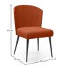 Dining Chair - Upholstered in Velvet - Kirna image 7