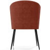Buy Dining Chair - Upholstered in Velvet - Kirna Brick 61052 in the United Kingdom