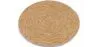 Round jute rug - Boho Bali - 100 CM - Kavya image 7