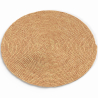 Buy Round jute rug - Boho Bali - 100 CM - Kavya Natural 61070 - in the UK