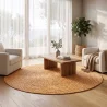 Round Jute Rug - Boho Bali - 150 CM - Kavya image 7