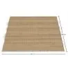 Rectangular Jute Rug - Boho Bali - 120x150 CM - Jaya image 7