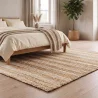 Rectangular Jute Rug - Boho Bali - 100x120 CM - Ghana image 7