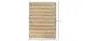 Rectangular Jute Rug - Boho Bali - 150x200 CM - Ghana image 7