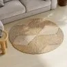 Round Jute Rug - Boho Bali - 100 CM - Gabba image 7