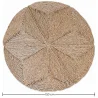 Round Jute Rug - Boho Bali - 150 CM - Gabba image 7