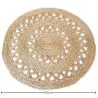 Round Jute Rug - Boho Bali - 100 CM - Ilya image 7