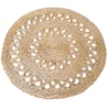 Round Jute Rug - Boho Bali - 120 CM - Ilya image 7