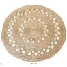 Round Jute Rug - Boho Bali - 120 CM - Ilya image 7