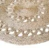 Round Jute Rug - Boho Bali - 120 CM - Ilya image 7