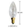 Buy Vintage Edison Bulb - Oval Transparent 50777 - prices