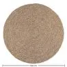 Round Jute Rug - Boho Bali - 100 CM - Yuri image 7
