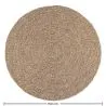 Round Jute Rug - Boho Bali - 150 CM - Yuri image 7
