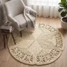 Round Jute Rug - Boho Bali - 150 CM - Bilú image 7