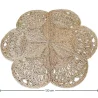 Round Jute Rug - Boho Bali - 120 CM - Niluh image 7