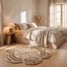 Round Jute Rug - Boho Bali - 120 CM - Niluh image 7