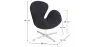 Armchair with armrests - Fabric upholstery - Svin image 7