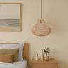 Rattan Ceiling Lamp - Bali Boho Hanging Lamp - Wayan image 7