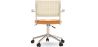Rattan Office Chair - Swivel - Goner image 7