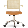 Buy Rattan Office Chair - Swivel - Goner Brown 61143 - in the UK