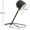 Buy  Desk Lamp - Flexo Lamp - Alexa Black 58215 with a guarantee