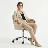 Swivel Office Chair with Armrests - Lumby image 7