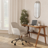 Buy Swivel Office Chair with Armrests - Lumby Beige 61145 - prices
