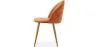 Dining Chair - Upholstered in Velvet - Backrest with Pattern - Evelyne image 7