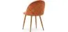 Dining Chair - Upholstered in Velvet - Backrest with Pattern - Evelyne image 7