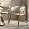 Dining chair - Upholstered in Bouclé Fabric - Gruna image 7